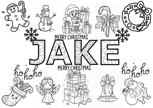 christmas colouring sheets
