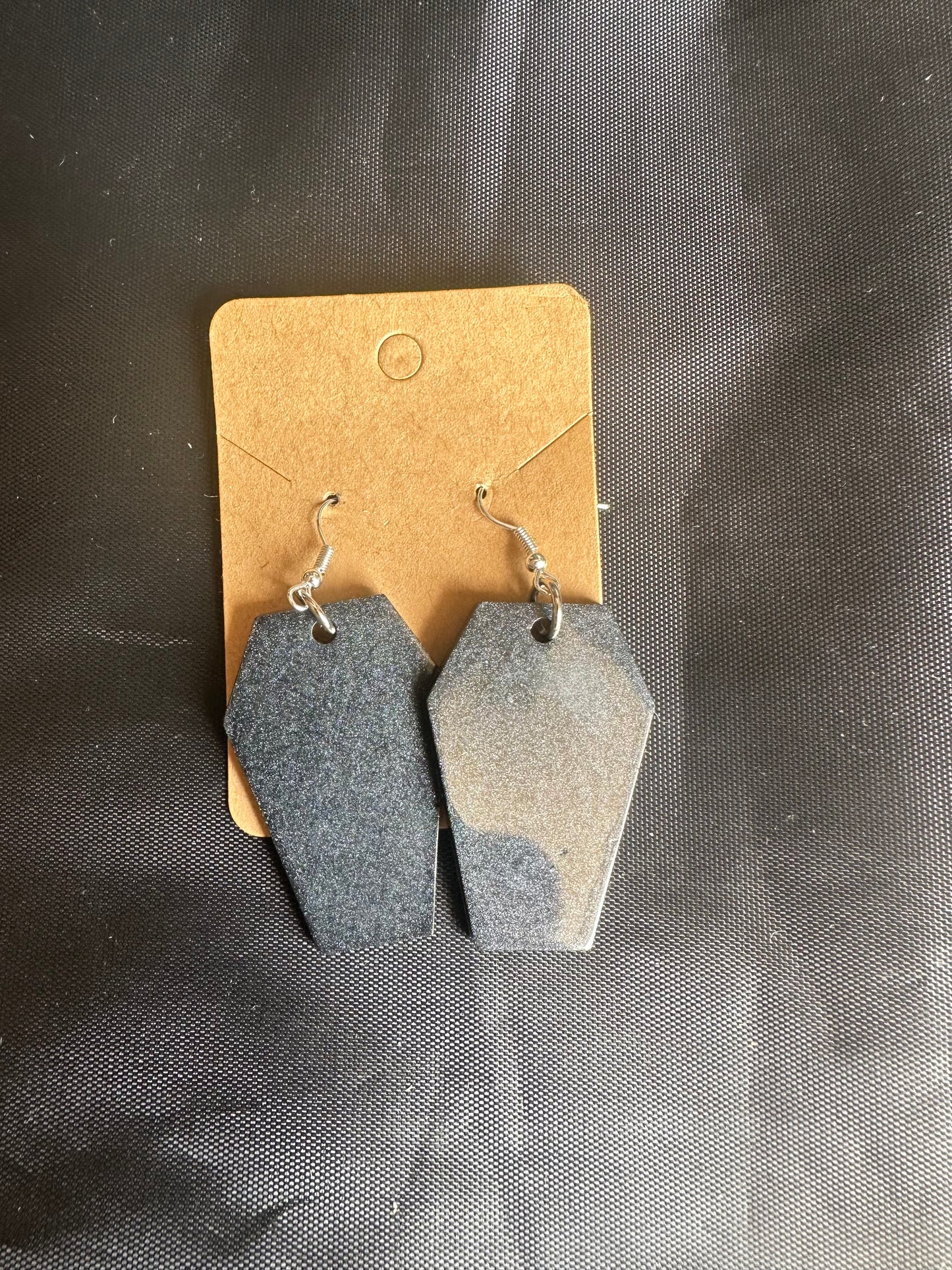 Coffin earrings