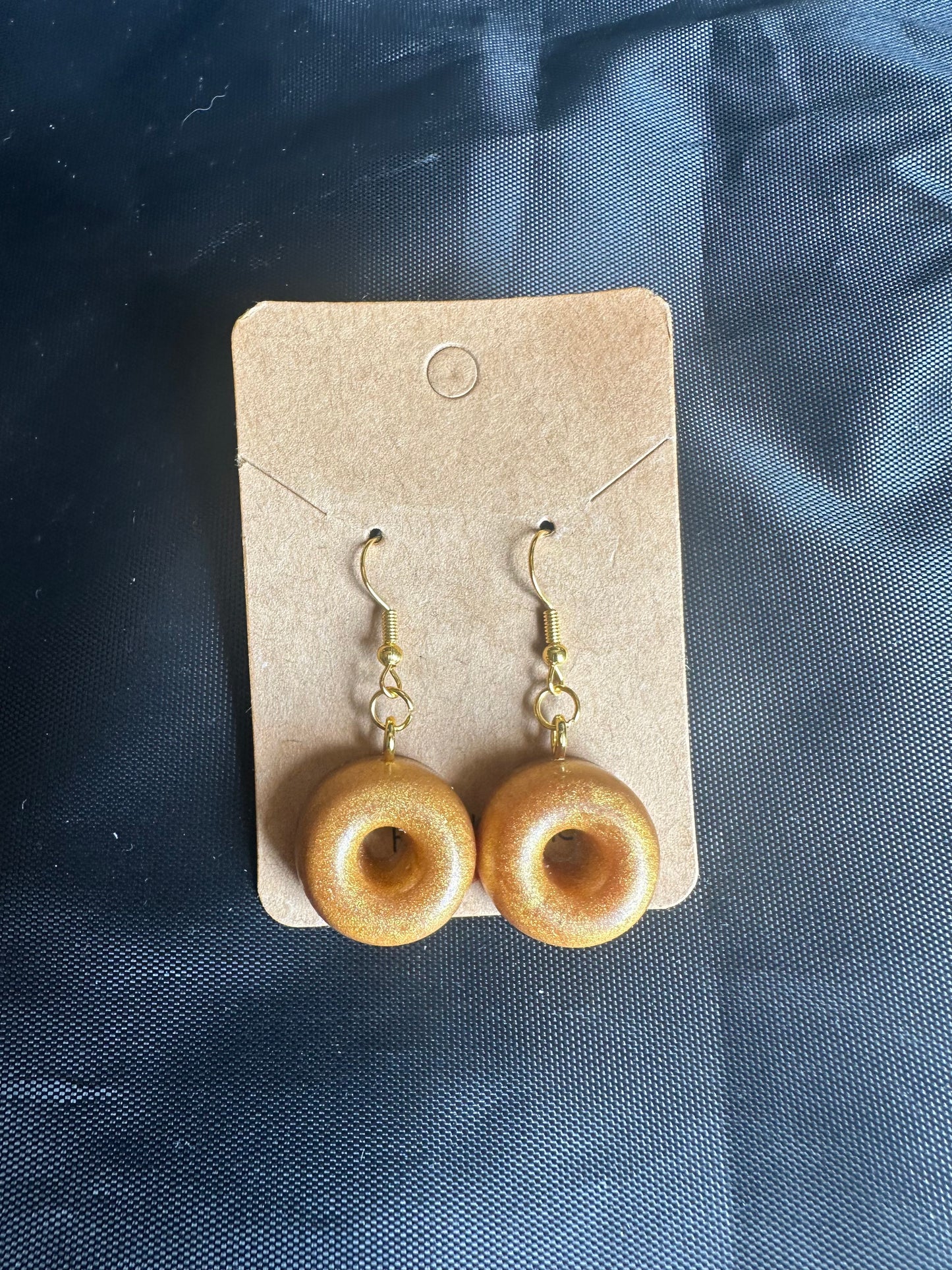 Donut earrings