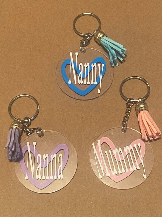 Personalised Keyring