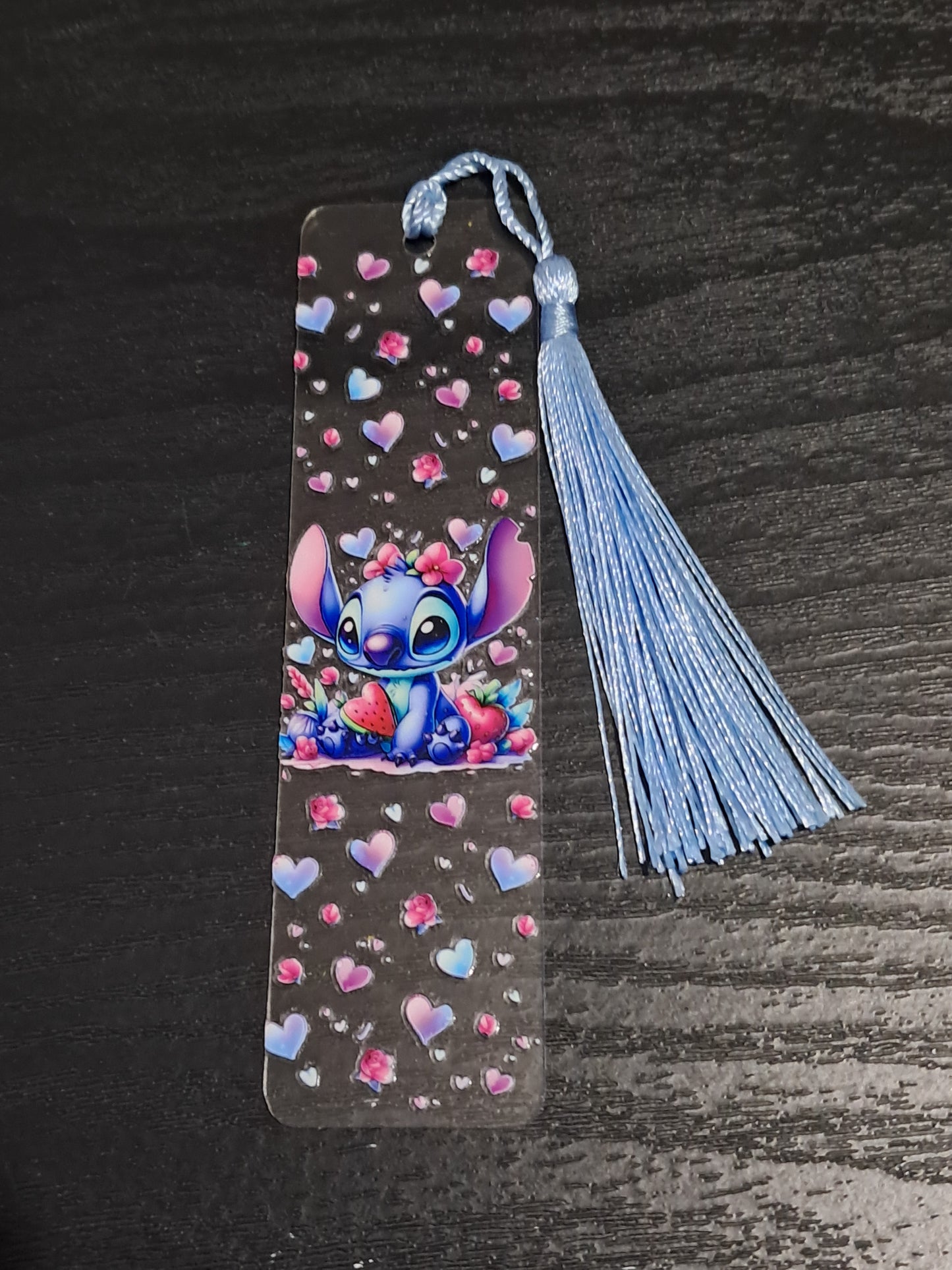 Little blue alien 1 bookmark