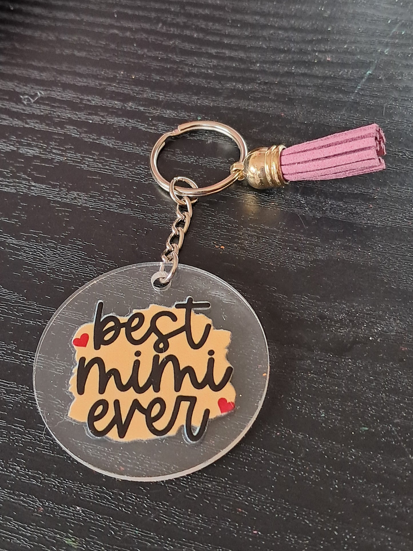 Female family members keyrings
