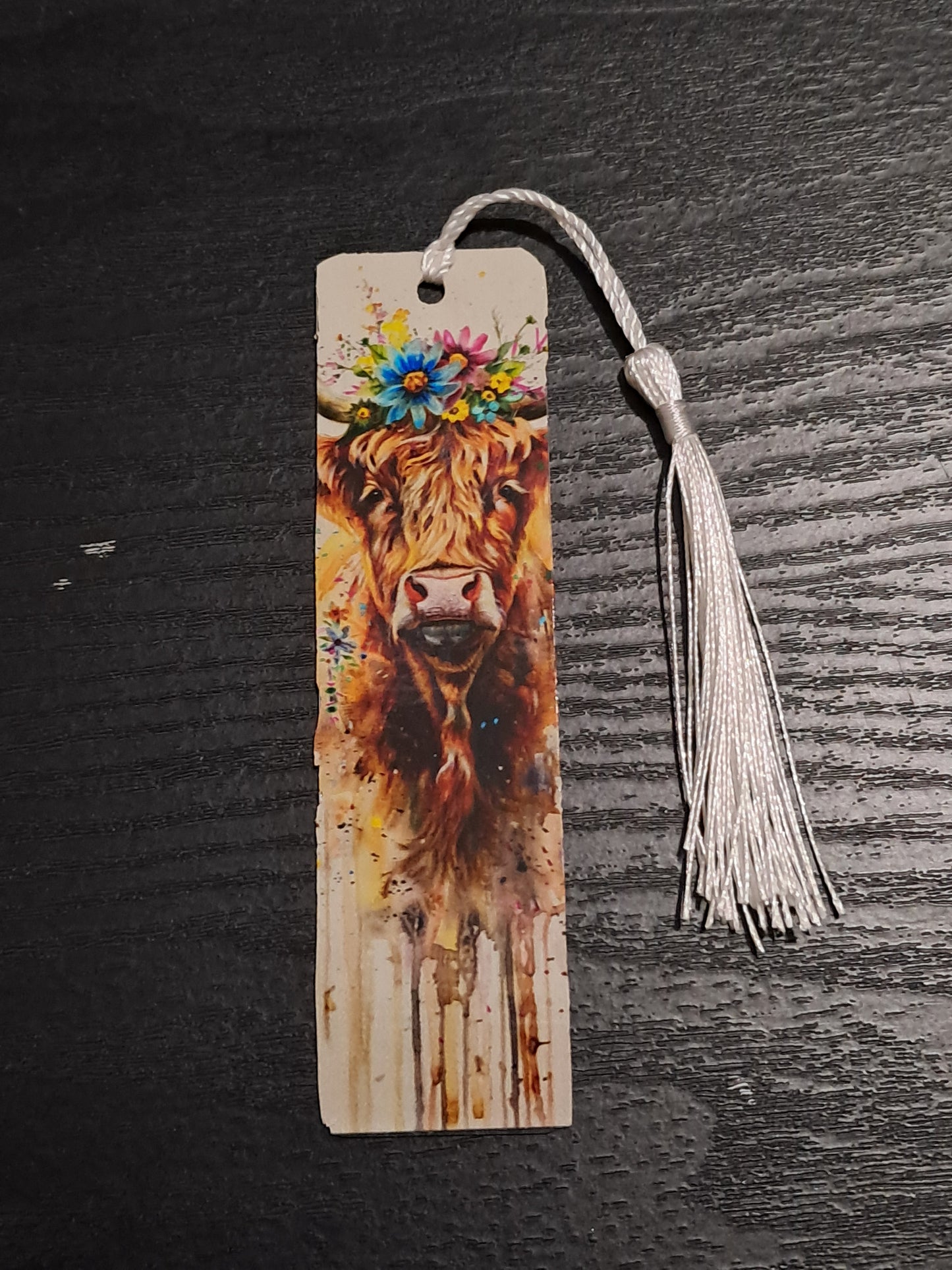 Highland cow 5 bookmark