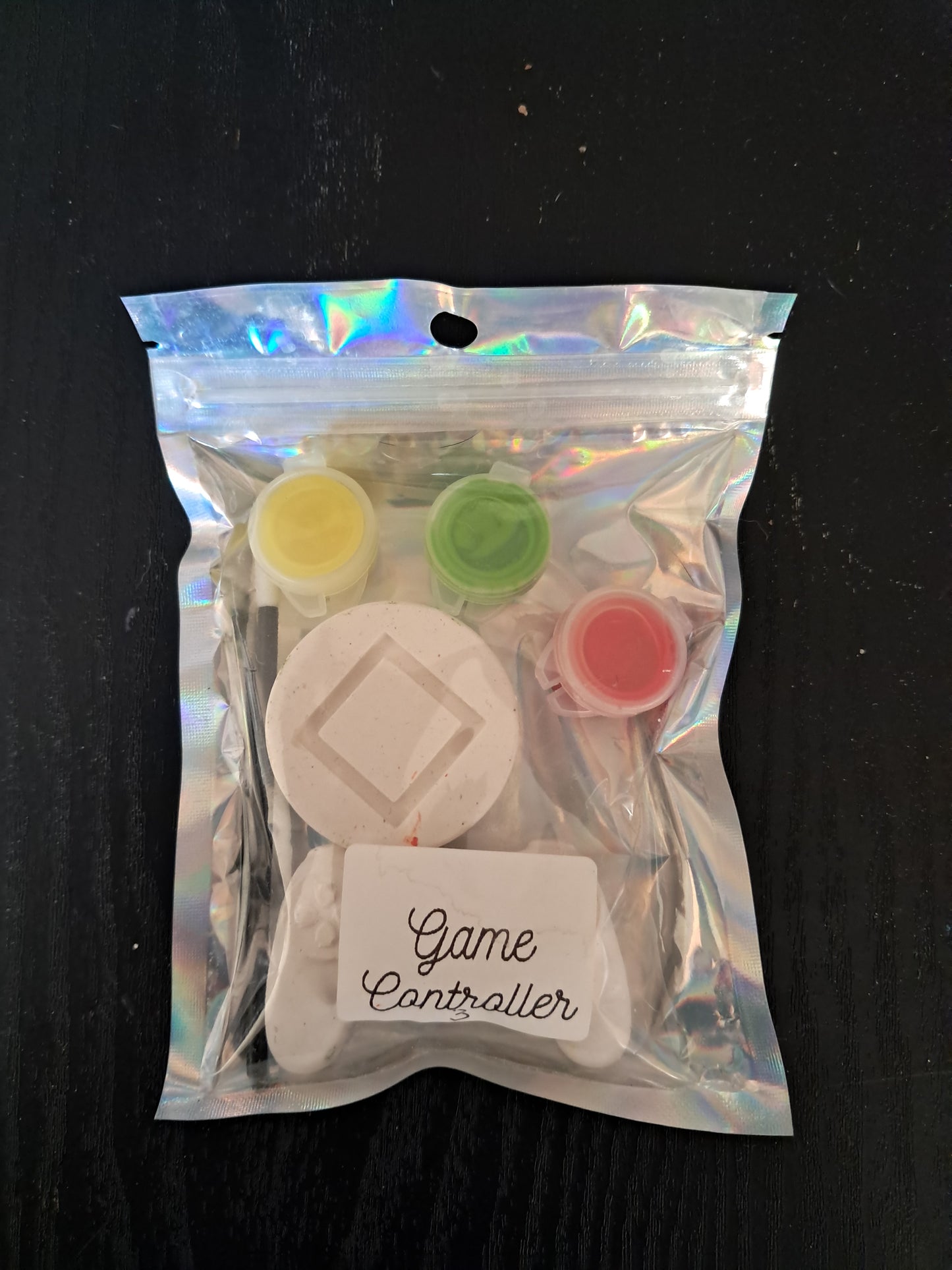 Game controller style 3 paint set