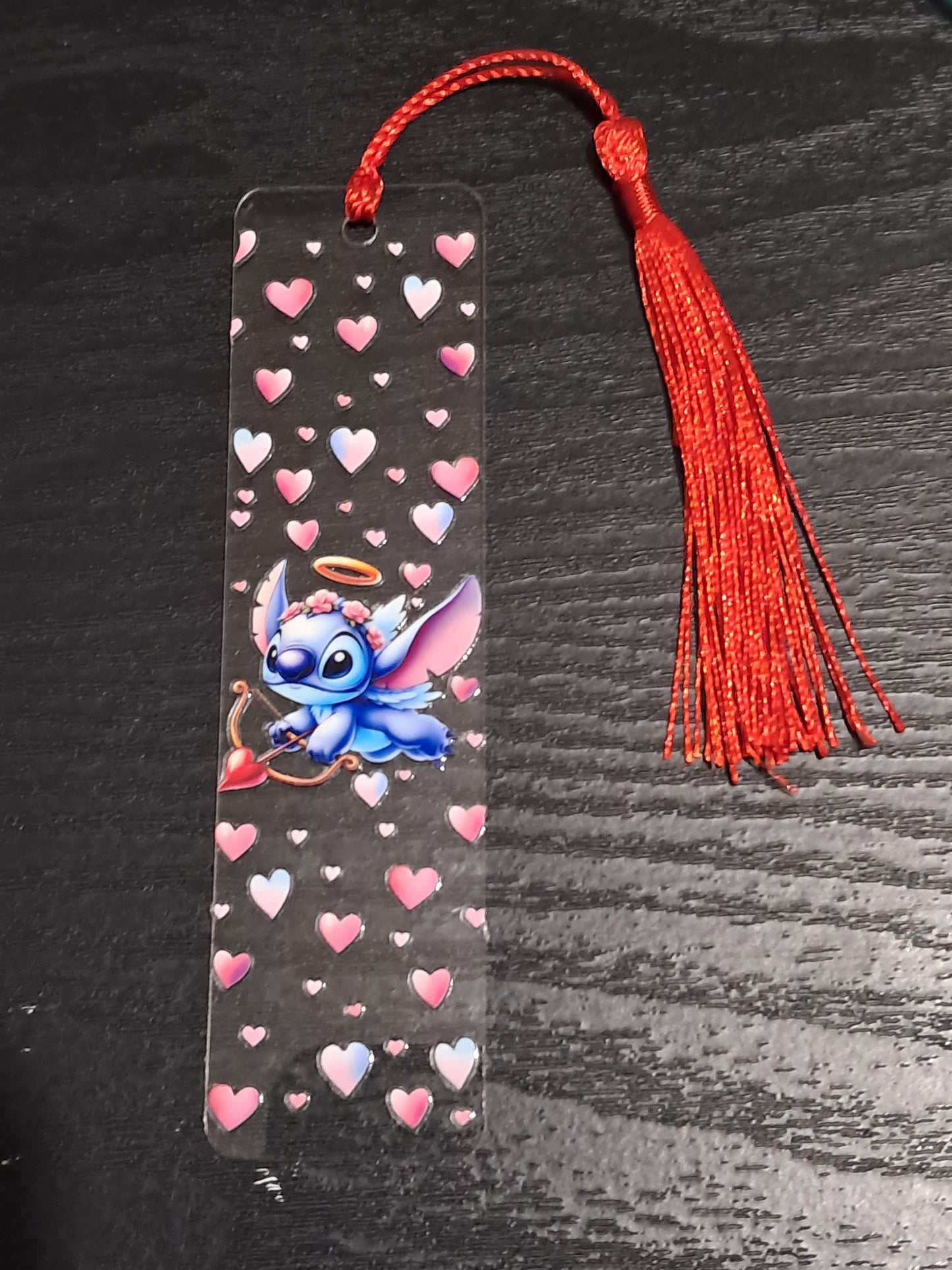 Little blue alien 3 bookmark