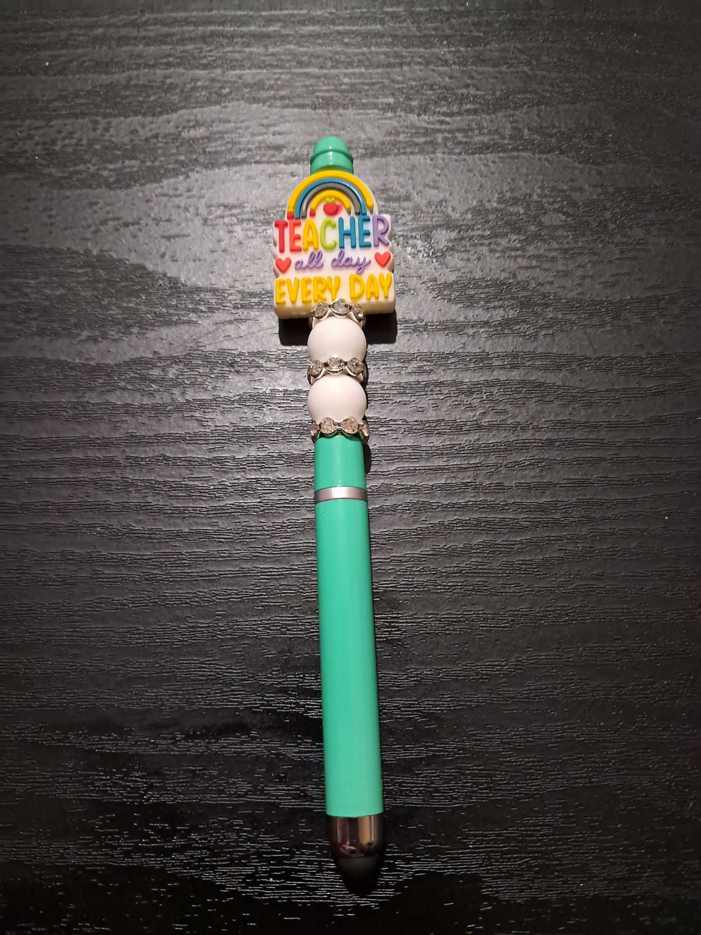 Beaded dabber and pen