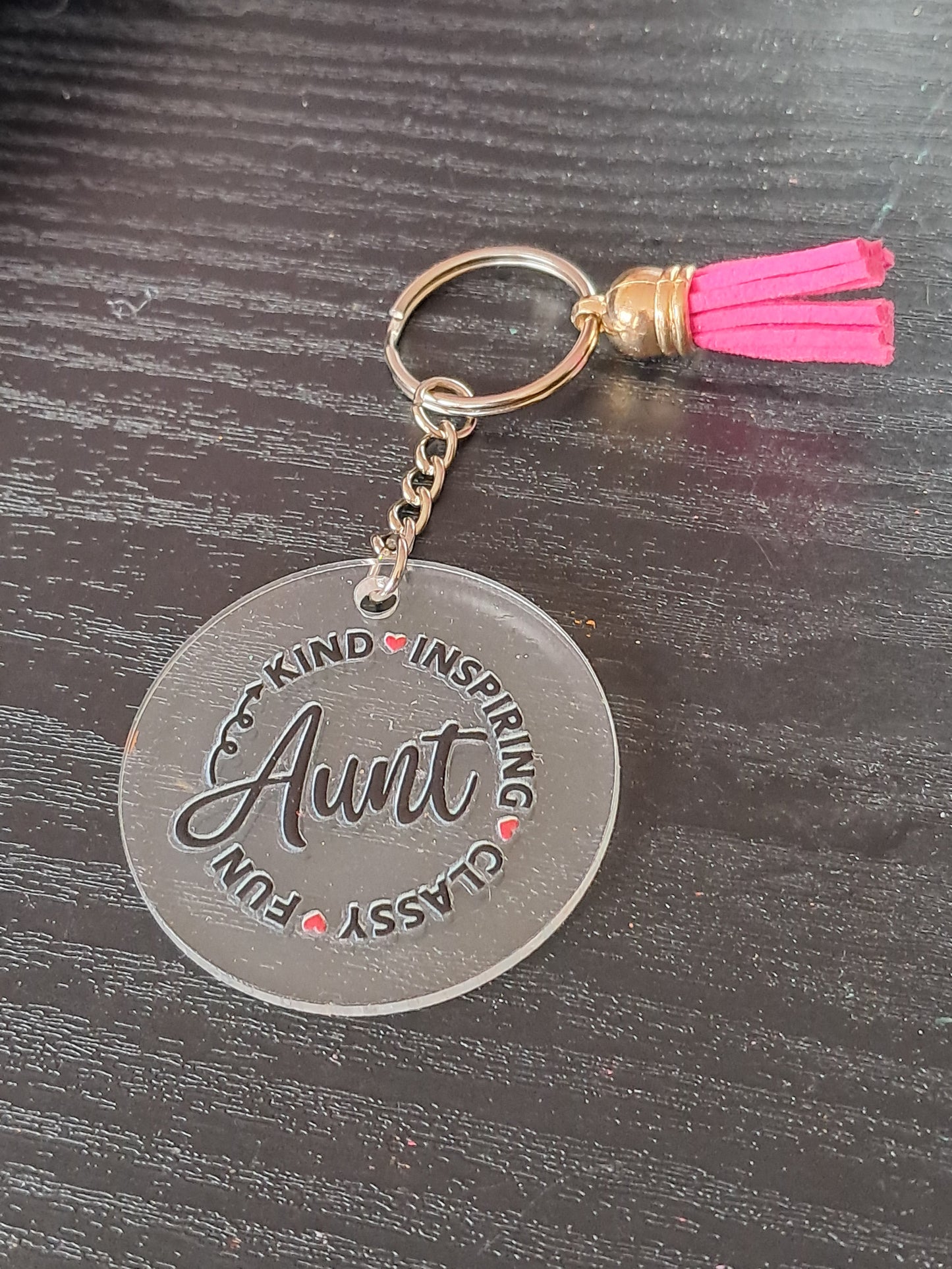 Female family members keyrings