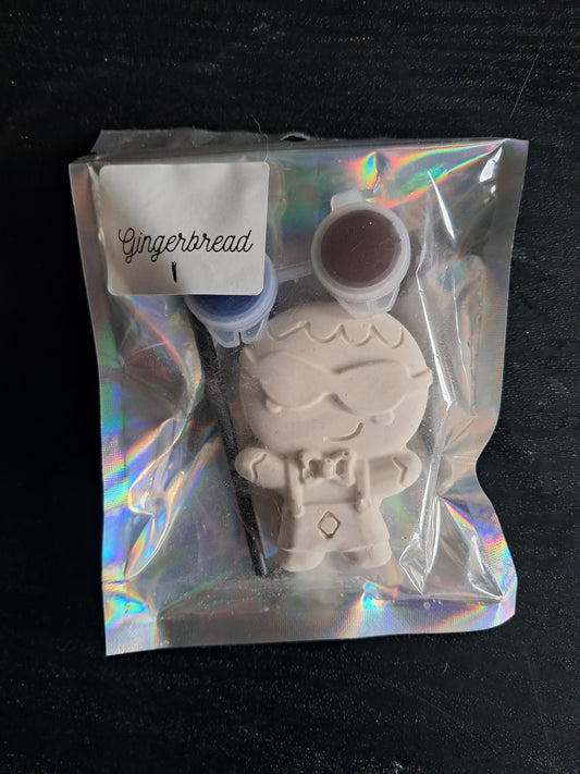 Gingerbread paint sets