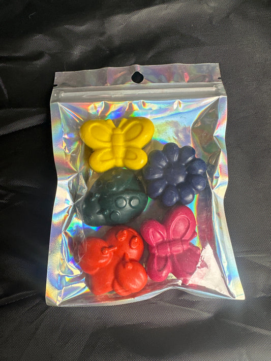 Garden Critters crayons 5 pack