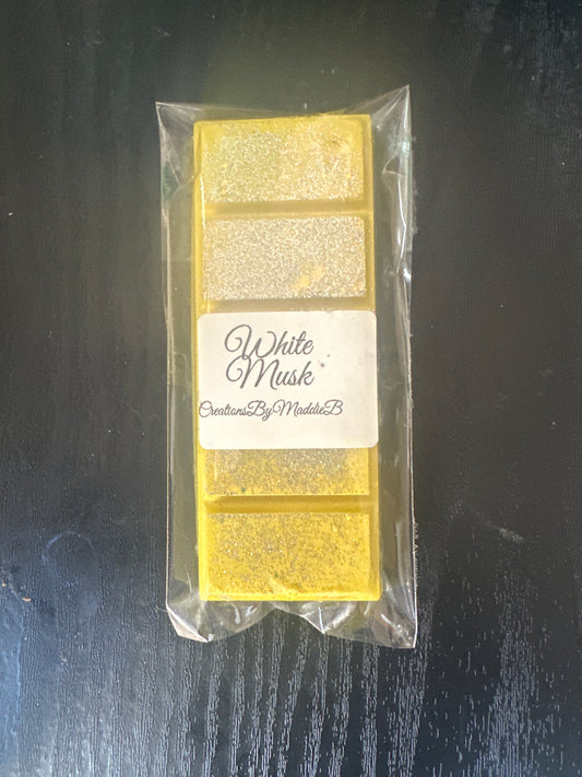 White musk wax melt 80g