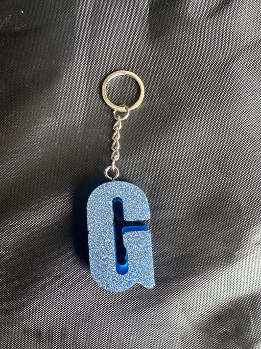 G resin normal initial keyring