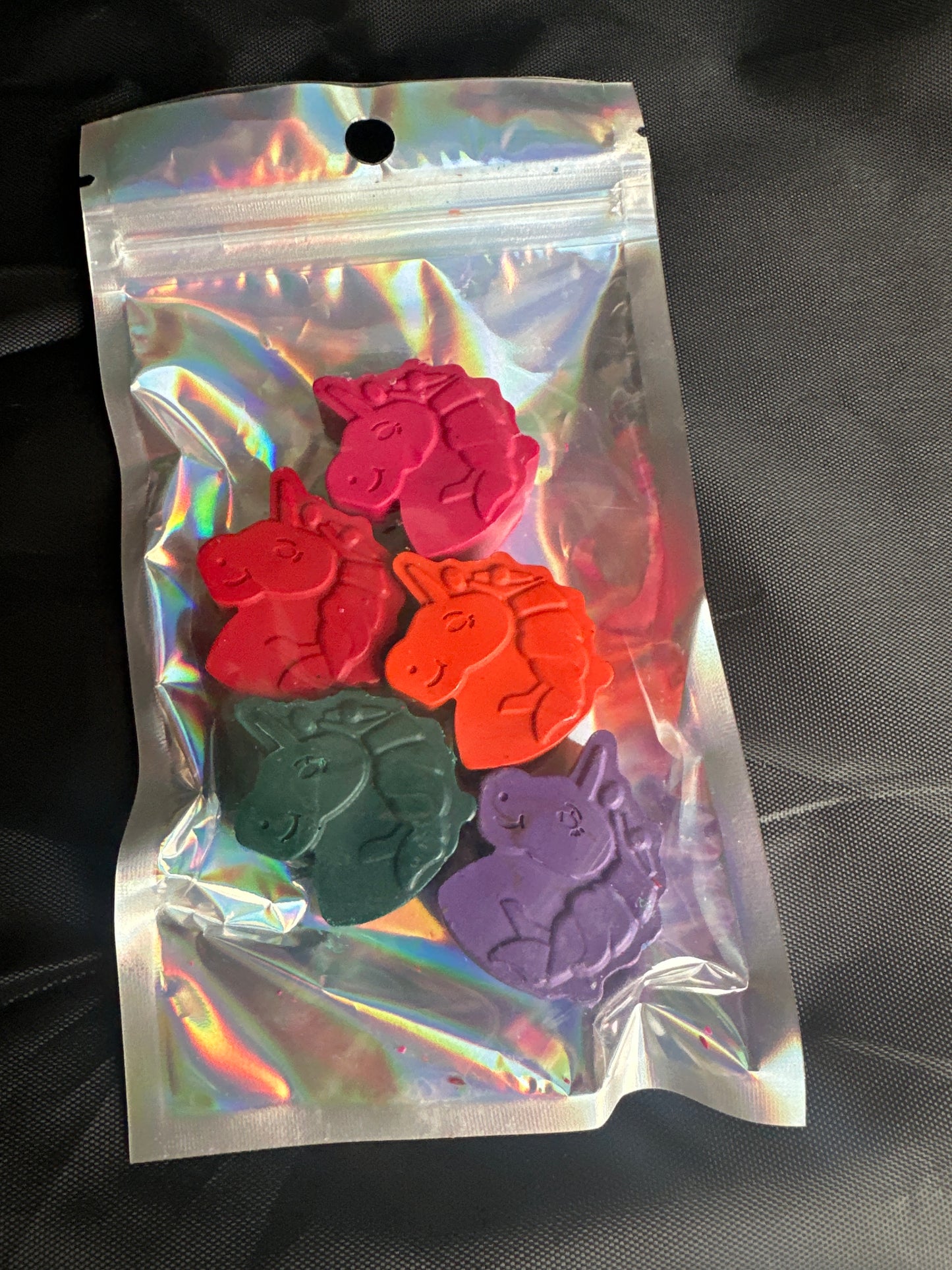 Unicorn crayons 5 pack