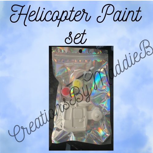 Helicopter paint set