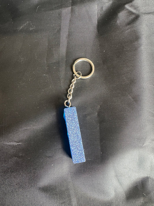 I resin initial keyring