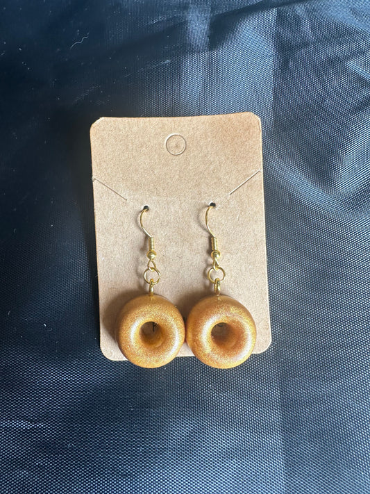 Donut earrings