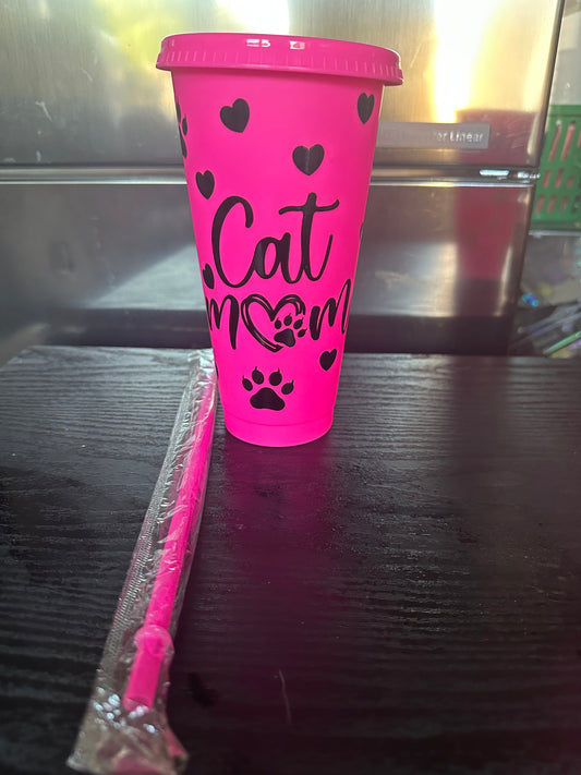 Cat mum cold cup