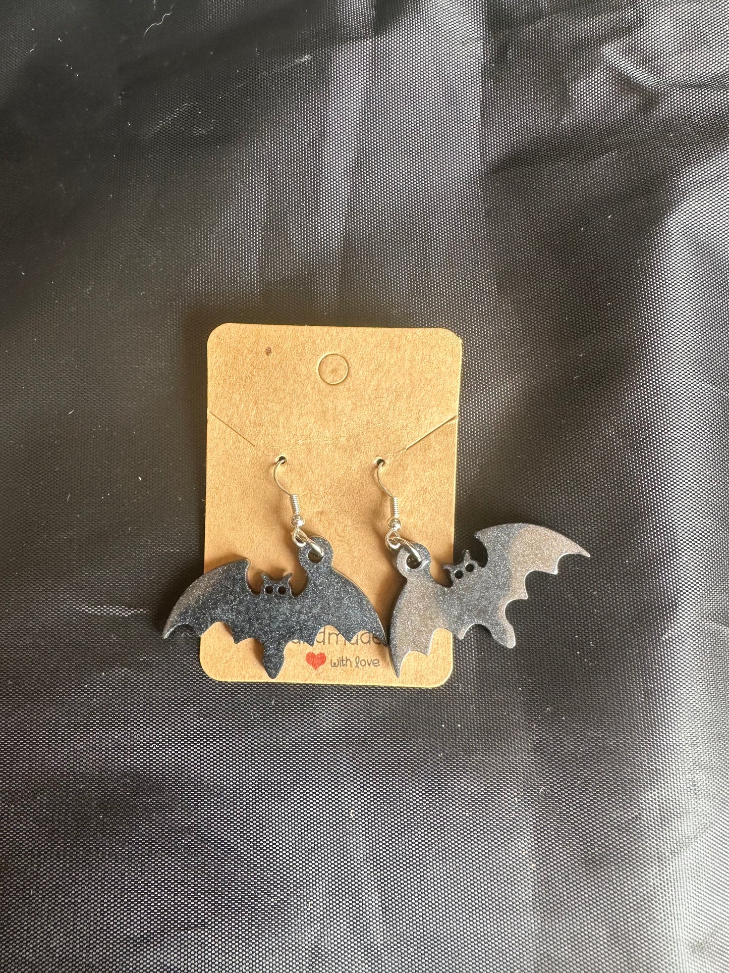 Bats earrings
