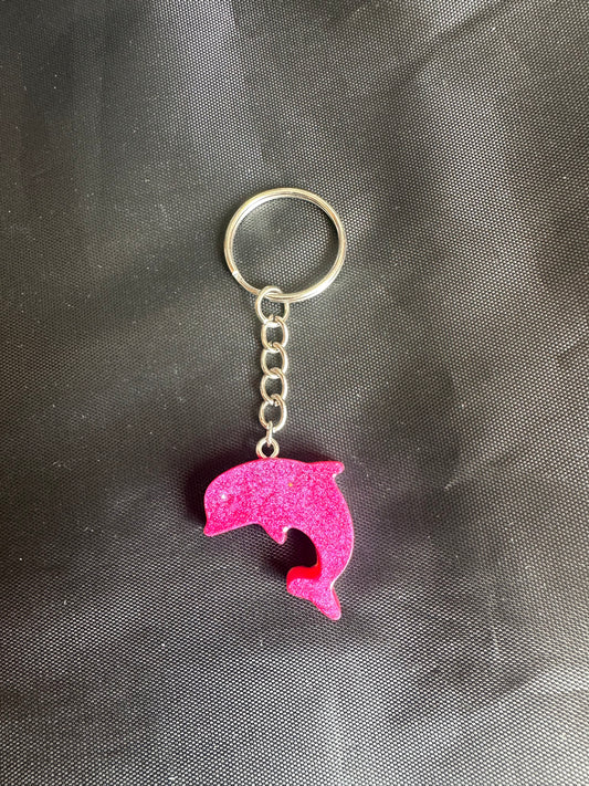 Dolphin keyring