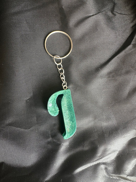 I resin initial keyring