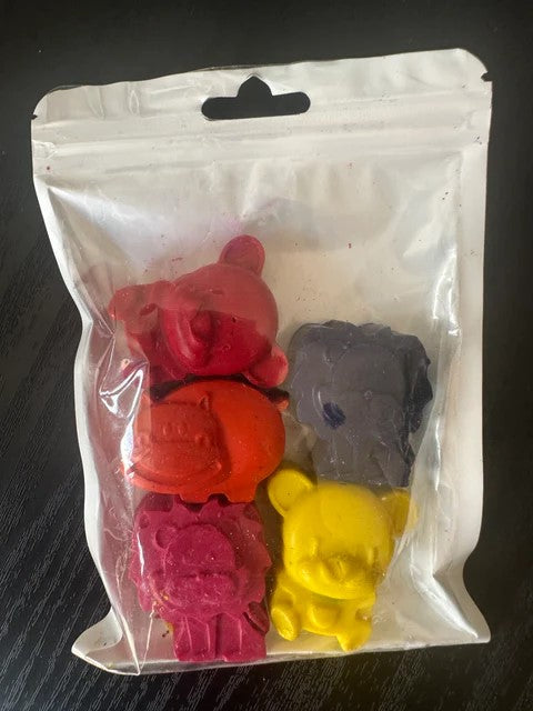 Animal crayons 5 pack