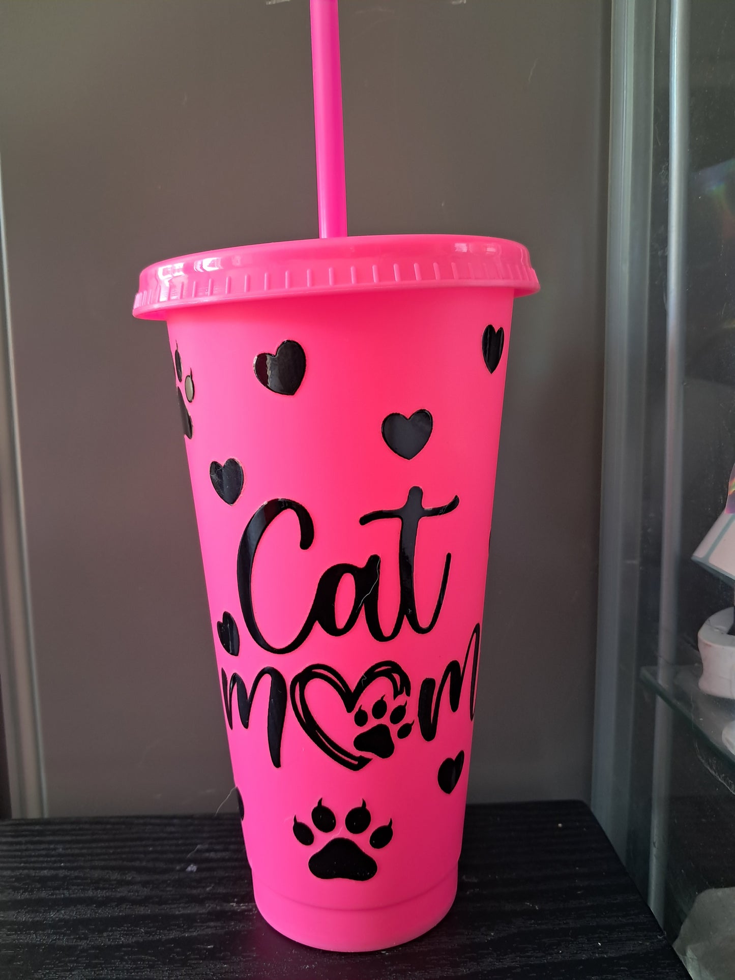 Cat mum cold cup