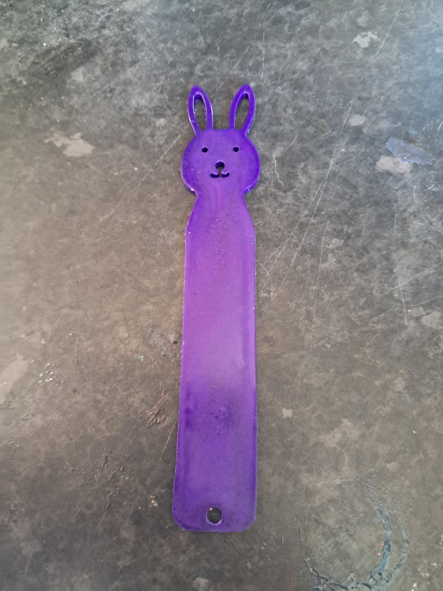 Purple rabbit