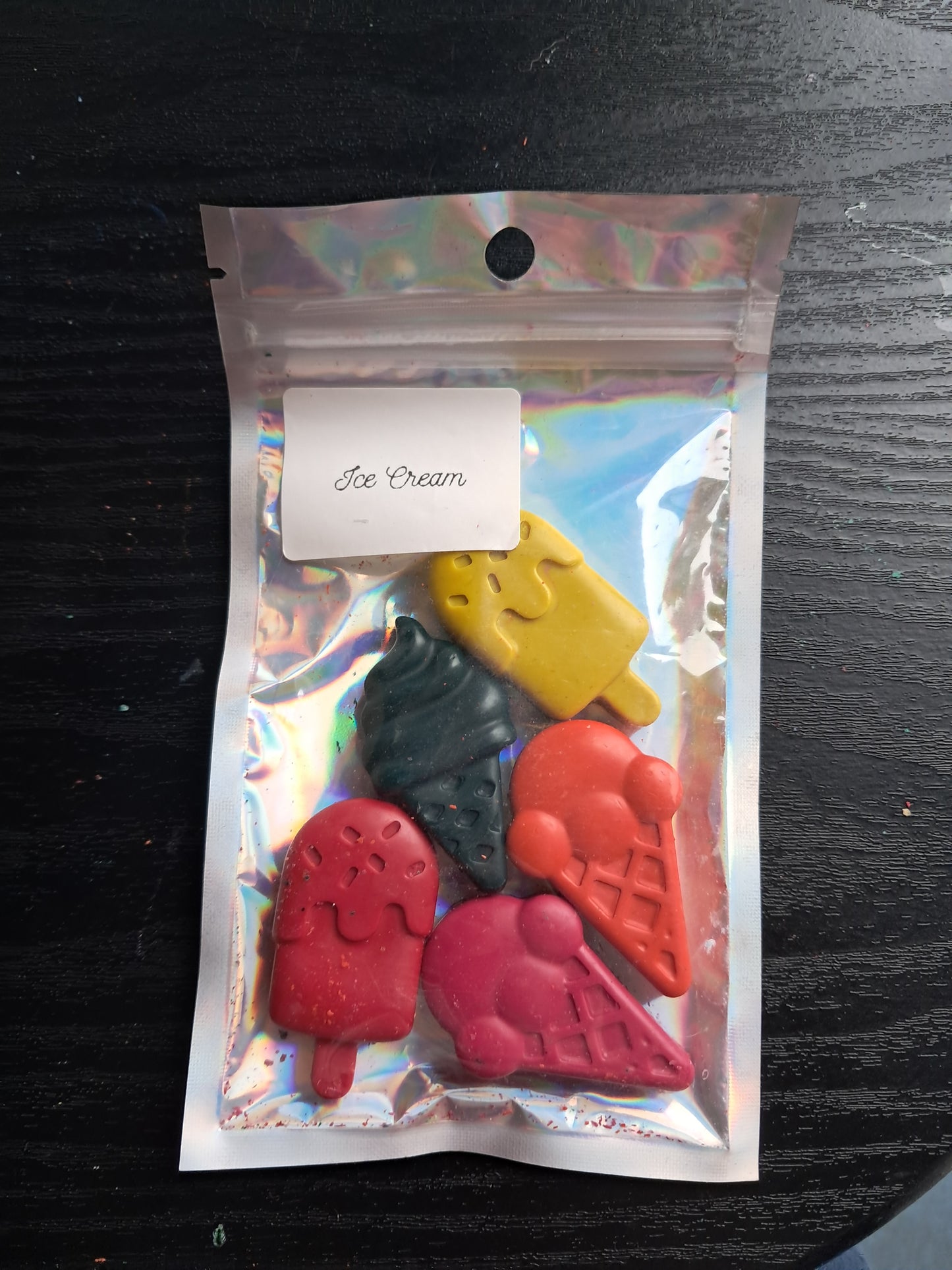Ice cream crayons