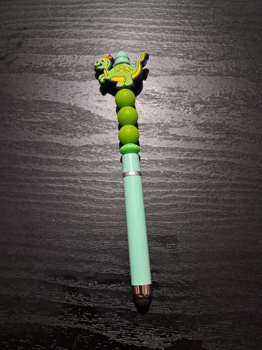 Beaded dabber and pen