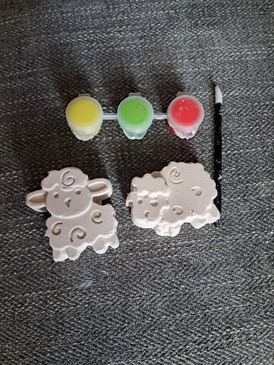 Sheep paint set