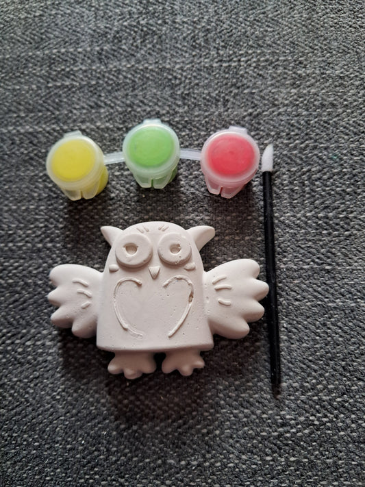 Owls 2 paint set