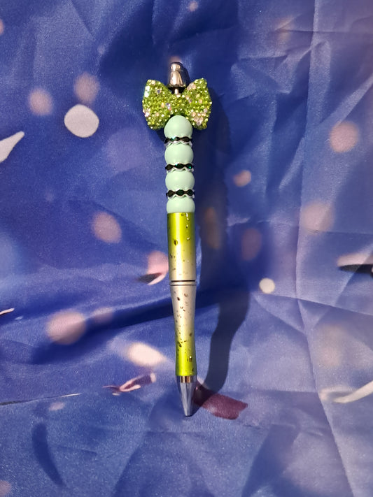 Beaded pen