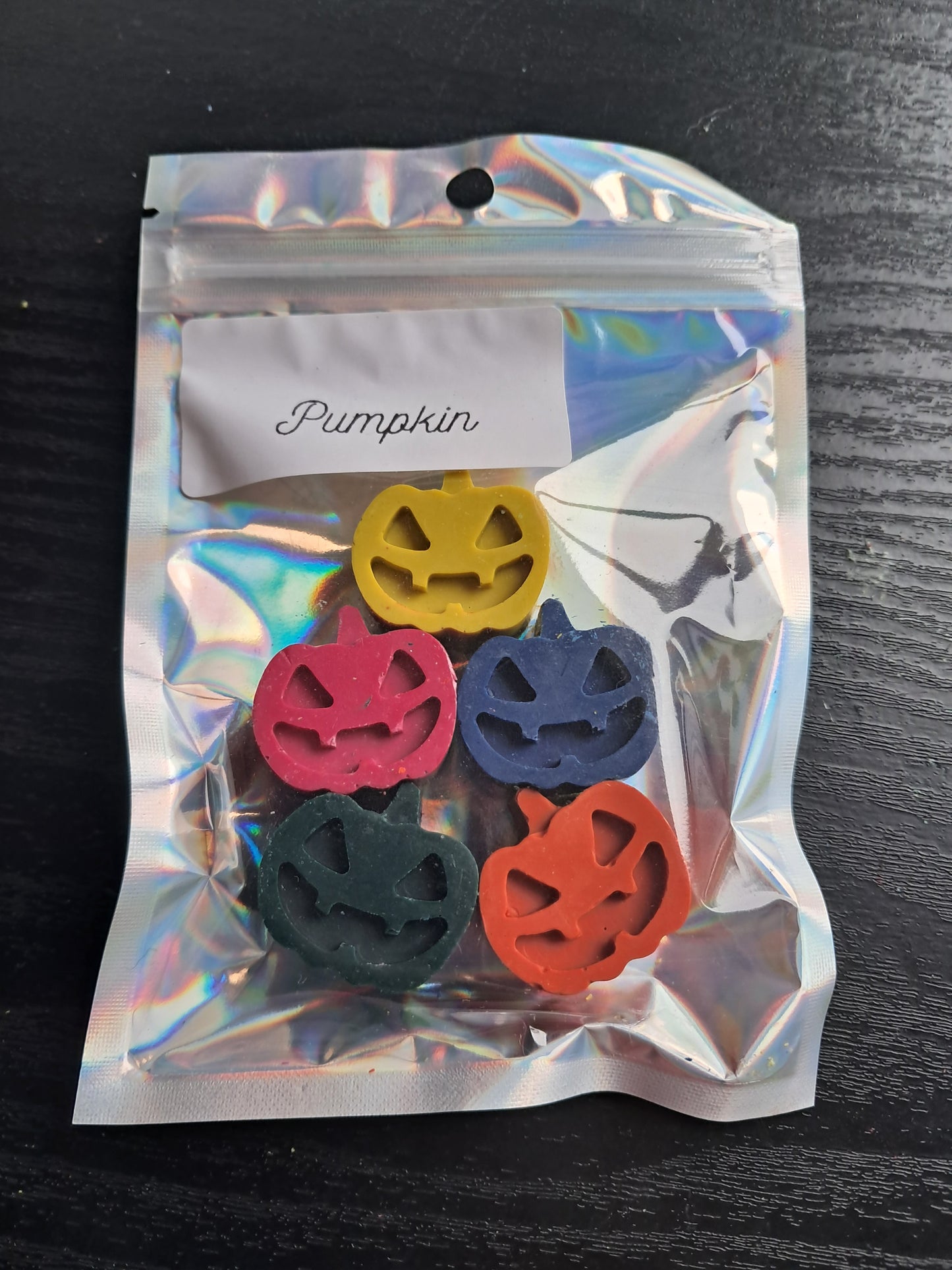 Pumpkin crayons