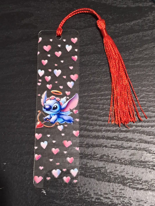 Little blue alien 3 bookmark