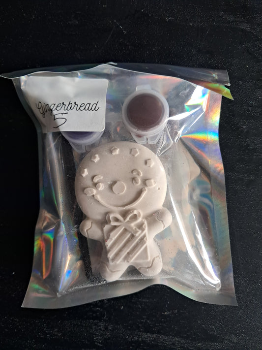 Gingerbread style 5 paint sets
