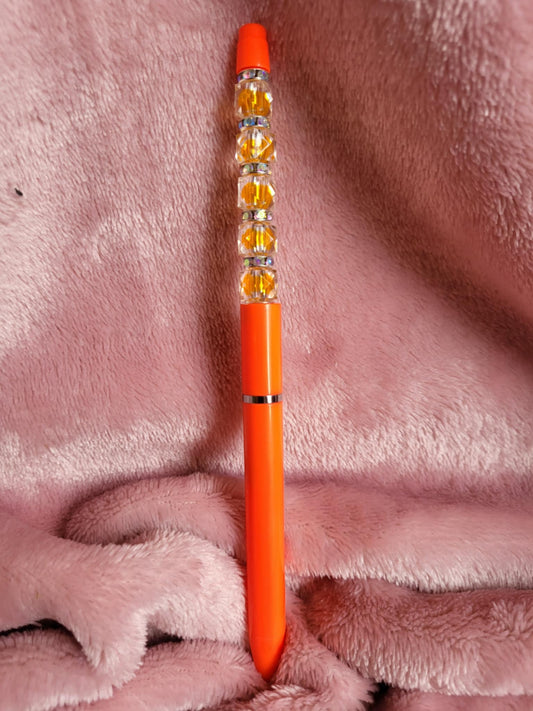 Beaded pen