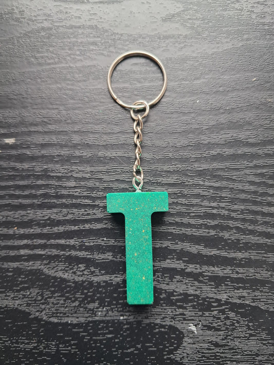 T resin intial keyring