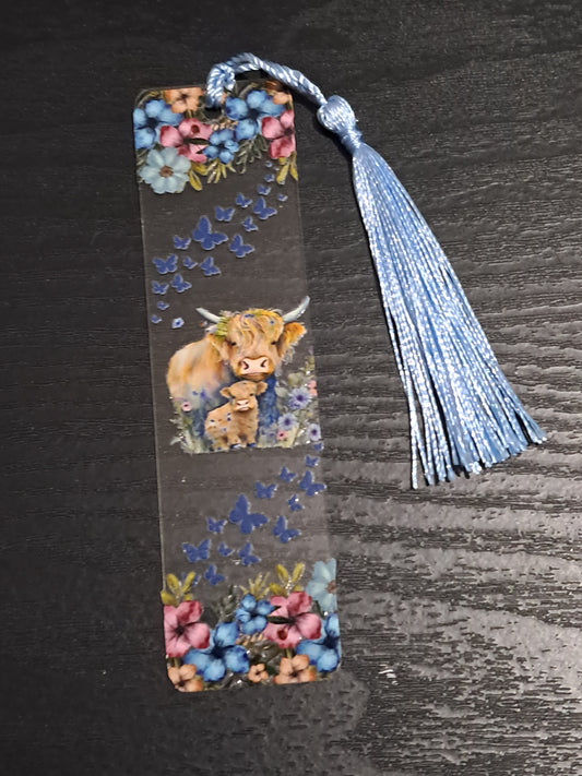 Highland cow 1 bookmark
