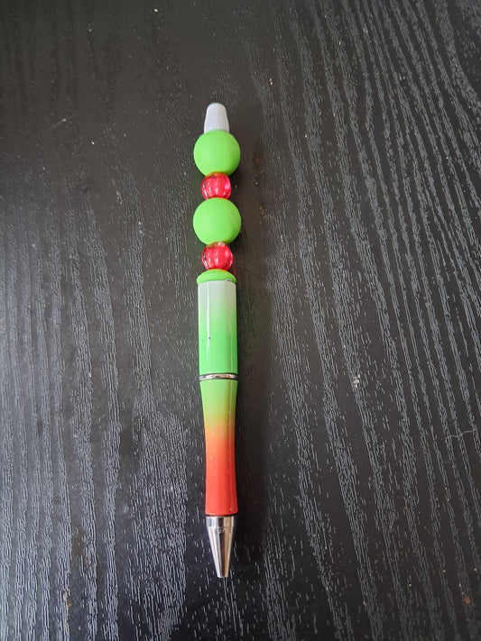 Beaded pen