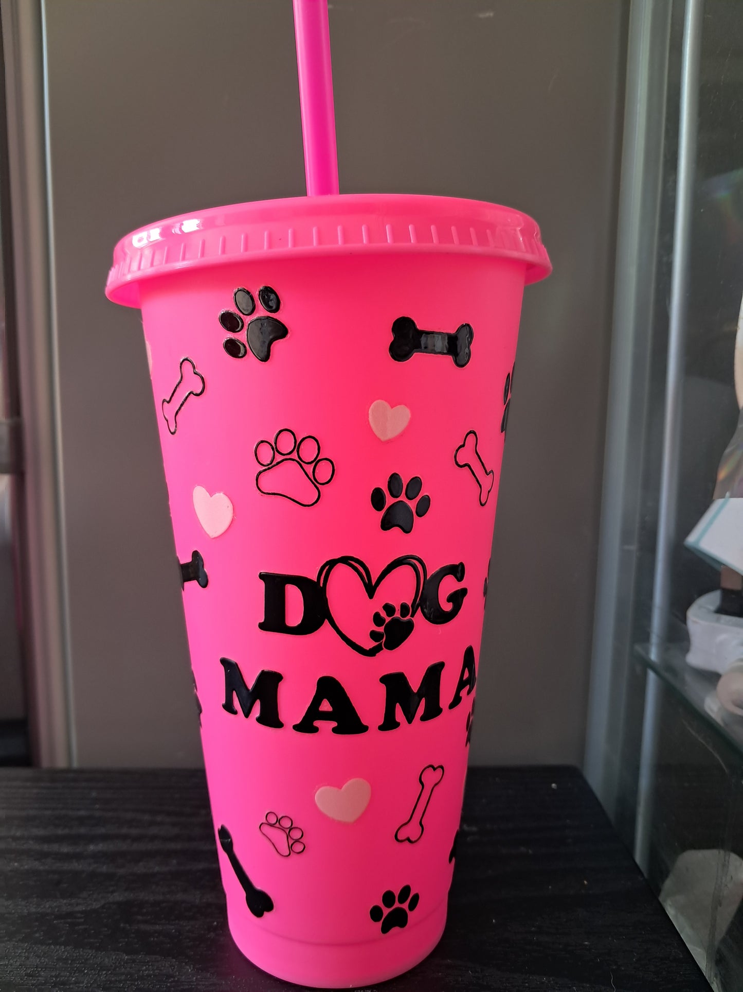 Dog mama cold cup