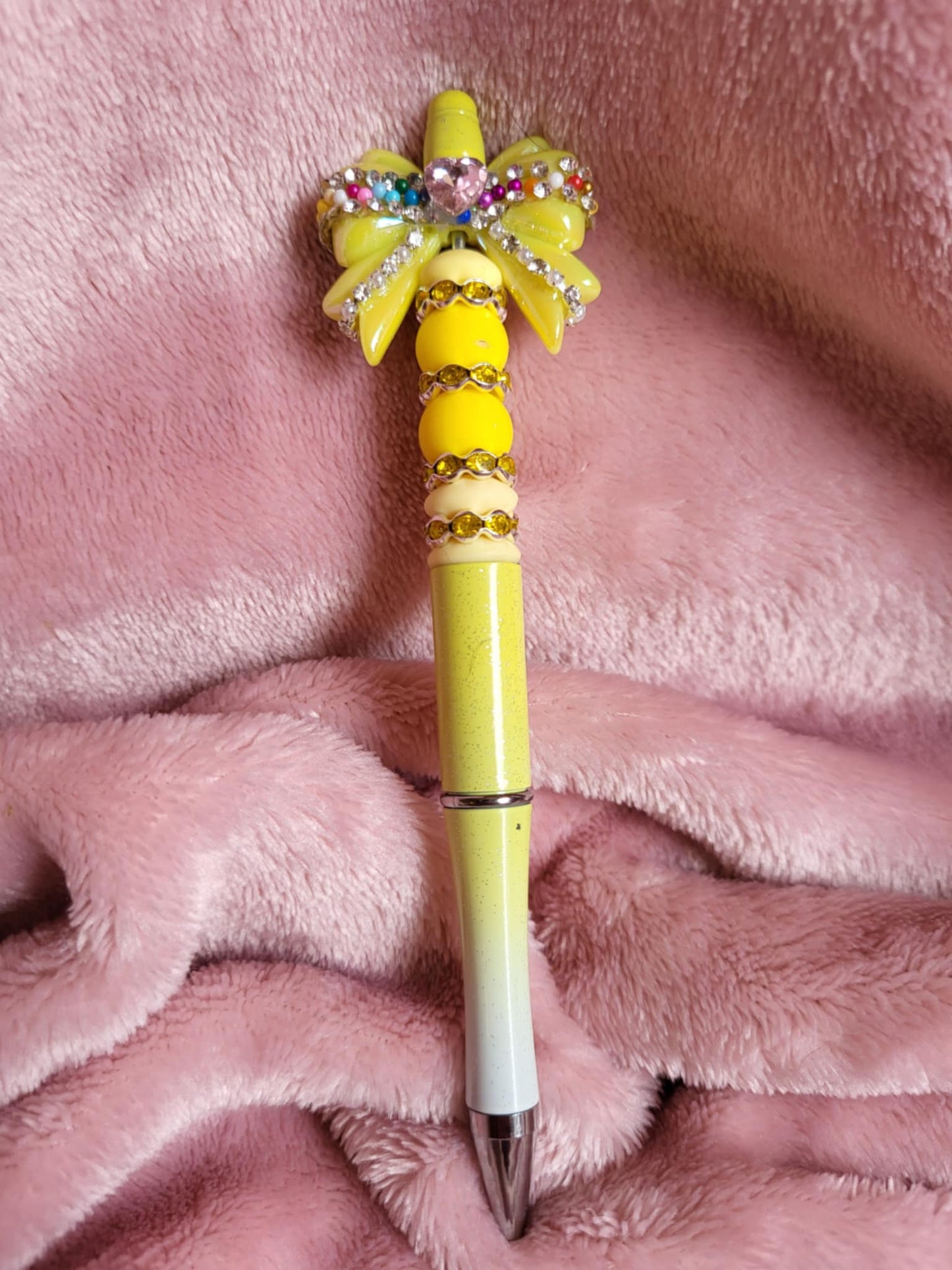 Beaded pen