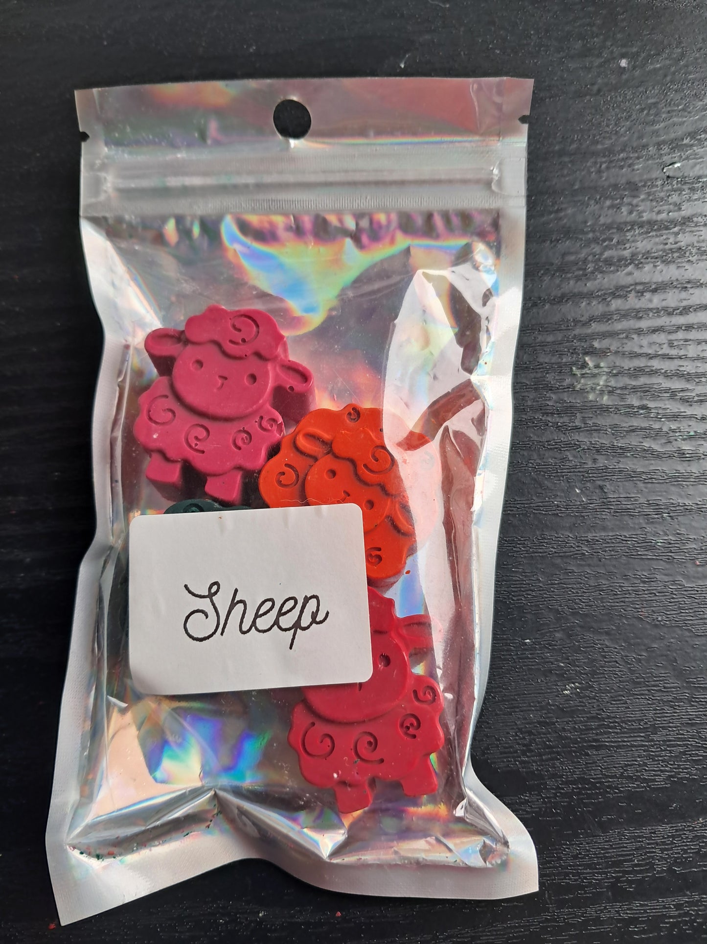 Sheep crayons