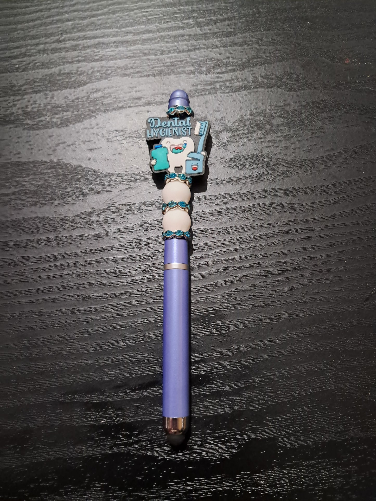Beaded dabber and pen