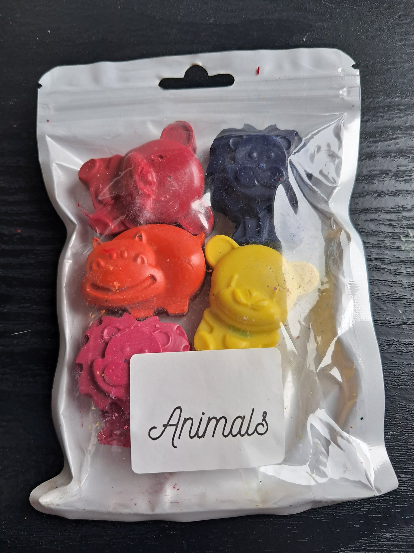 Animals crayons