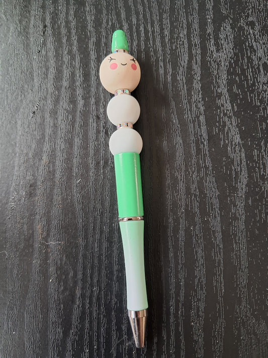 Beaded pen
