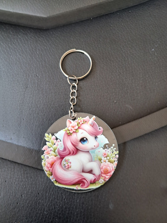 Unicorn 1 keyring