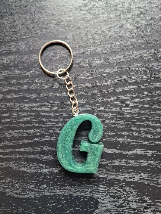 G resin inital keyring
